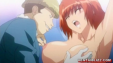 Bondage Hentai With Big Boobs Gets Electric Shocks