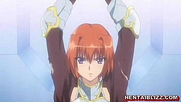 Bondage Hentai With Big Boobs Gets Electric Shocks