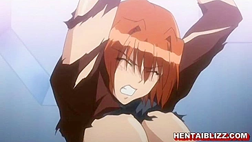 Bondage Hentai With Big Boobs Gets Electric Shocks