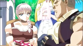 Hentai Porn Video - Chained and Tied, Her Tits and Ass Get Squeezed and Fucked