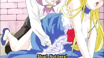 Hentai Porn Video - Chained and Tied, Her Tits and Ass Get Squeezed and Fucked