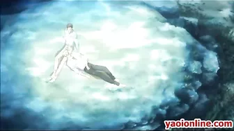 Anime Cartoon Guy in Bed gets Screwed up with Hentai