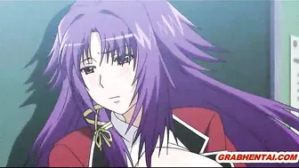 Pregnant Hentai Coeds Group sex lesson in the classroom - Anime, Pregnant, Hentai, Coeds