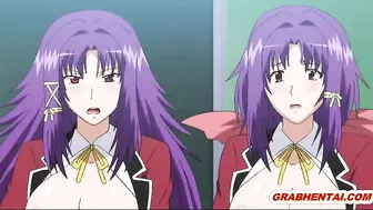 Pregnant Hentai Coeds Group sex lesson in the classroom - Anime, Pregnant, Hentai, Coeds