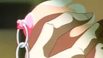 Bondage Hentai Gets Her Nipples Pierced and Fucked