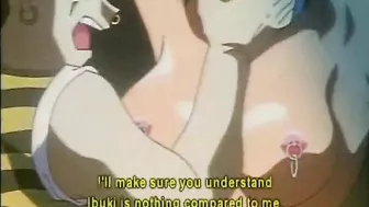 Bondage Hentai Gets Her Nipples Pierced and Fucked