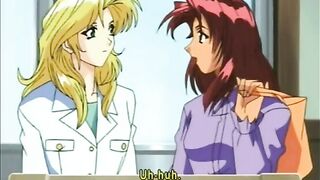 Bathtub Groupsex With Busty Anime Hentai Couple