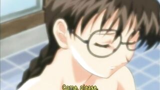 Bathtub Groupsex With Busty Anime Hentai Couple