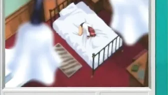 Bathtub Groupsex With Busty Anime Hentai Couple