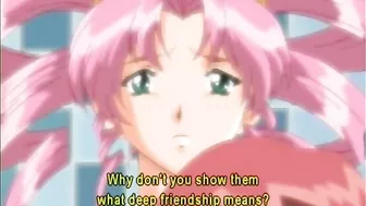 Bathtub Groupsex With Busty Anime Hentai Couple