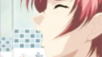 Bathtub Groupsex With Busty Anime Hentai Couple