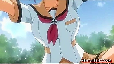 Coed Hentai Cutie With Bigtits Hard Wet Pussy Poking, anime,  coed,  hentai,  cutie,  schoolgirl