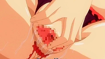 Hentai Porn - Blonde Anime Hottie with Huge Boobs Gets Fucked