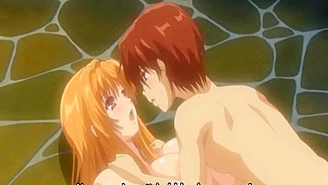 Hentai Porn - Blonde Anime Hottie with Huge Boobs Gets Fucked