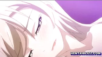 Tied and Dildoed Hentai with Big Boobs and Wet Pussy