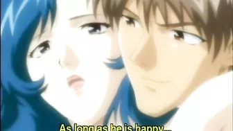 Cute Hentai Standing Fucking With Old Guy