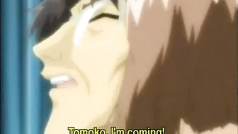 Cute Hentai Standing Fucking With Old Guy