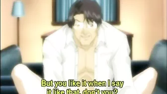 Cute Hentai Standing Fucking With Old Guy