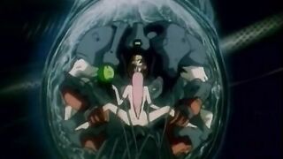 Redhead Hentai Gets Monster Tentacles Drilled All Holes, Anime, Redhead, Hentai