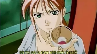 Redhead Hentai Gets Monster Tentacles Drilled All Holes, Anime, Redhead, Hentai