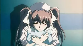 Hentai Nurse Gets Shoved Toy In The Gynecology Chair