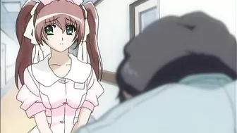Hentai Nurse Gets Shoved Toy In The Gynecology Chair