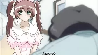 Hentai Nurse Gets Shoved Toy In The Gynecology Chair