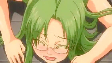 Coed Fucks and Squirts Cum in Hentai Porn