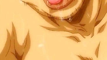 Coed Fucks and Squirts Cum in Hentai Porn