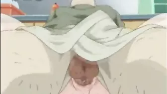 Japanese Hentai Mom With Huge Jugs Gets Fucked by Old Man in Anime