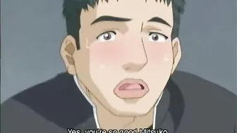 Japanese Hentai Mom With Huge Jugs Gets Fucked by Old Man in Anime