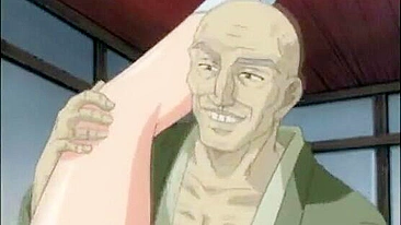 Japanese Hentai Mom With Huge Jugs Gets Fucked by Old Man in Anime