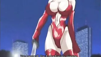 MILF Anime Mom with Enormous Boobs Gets Gangbanged