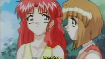 Wild Blonde Hentai Hard Gangbang in the Cave, Anime Style