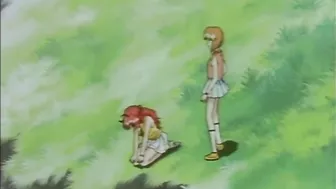 Wild Blonde Hentai Hard Gangbang in the Cave, Anime Style