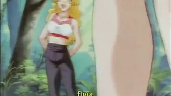 Wild Blonde Hentai Hard Gangbang in the Cave, Anime Style