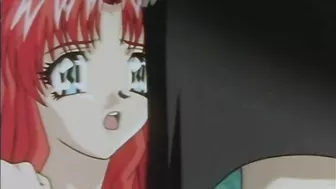 Wild Blonde Hentai Hard Gangbang in the Cave, Anime Style