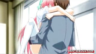 Schoolgirl Hentai Titty And Wet Pussy Fucking, Anime,  Schoolgirl