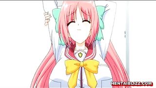 Schoolgirl Hentai Titty And Wet Pussy Fucking, Anime,  Schoolgirl