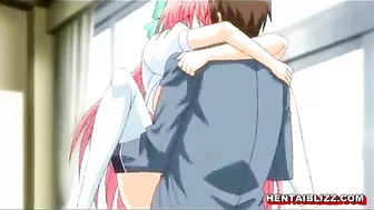 Schoolgirl Hentai Titty And Wet Pussy Fucking, Anime,  Schoolgirl