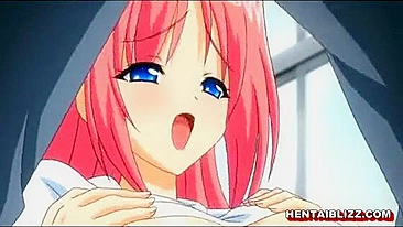Schoolgirl Hentai Titty And Wet Pussy Fucking, Anime,  Schoolgirl