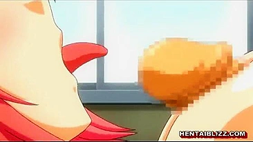 Schoolgirl Hentai Titty And Wet Pussy Fucking, Anime,  Schoolgirl