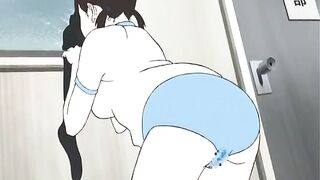 Hentai Schoolgirls' Cocksucking Group Sex in Anime