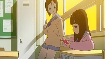 Hentai Schoolgirls' Cocksucking Group Sex in Anime