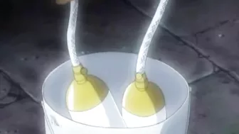 Hentai Porn Video - Shemale with Huge Melon Boobs Gets Ringed in Big Cock and Sucked - Anime, Shemale.