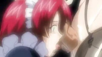 Hentai Porn Video - Shemale with Huge Melon Boobs Gets Ringed in Big Cock and Sucked - Anime, Shemale.