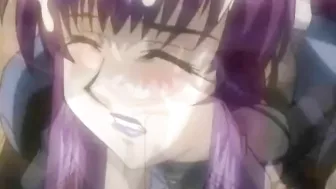 Hentai Porn Video - Shemale with Huge Melon Boobs Gets Ringed in Big Cock and Sucked - Anime, Shemale.