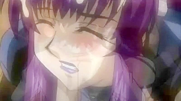 Hentai Porn Video - Shemale with Huge Melon Boobs Gets Ringed in Big Cock and Sucked - Anime, Shemale.