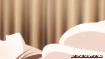 Hentai Virgin Cutie with Big Boobs Gets Hard Poked