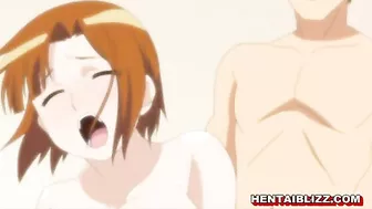 Hentai Virgin Cutie with Big Boobs Gets Hard Poked Hentai Virgin Cutie with Big Boobs Gets Hard Poked